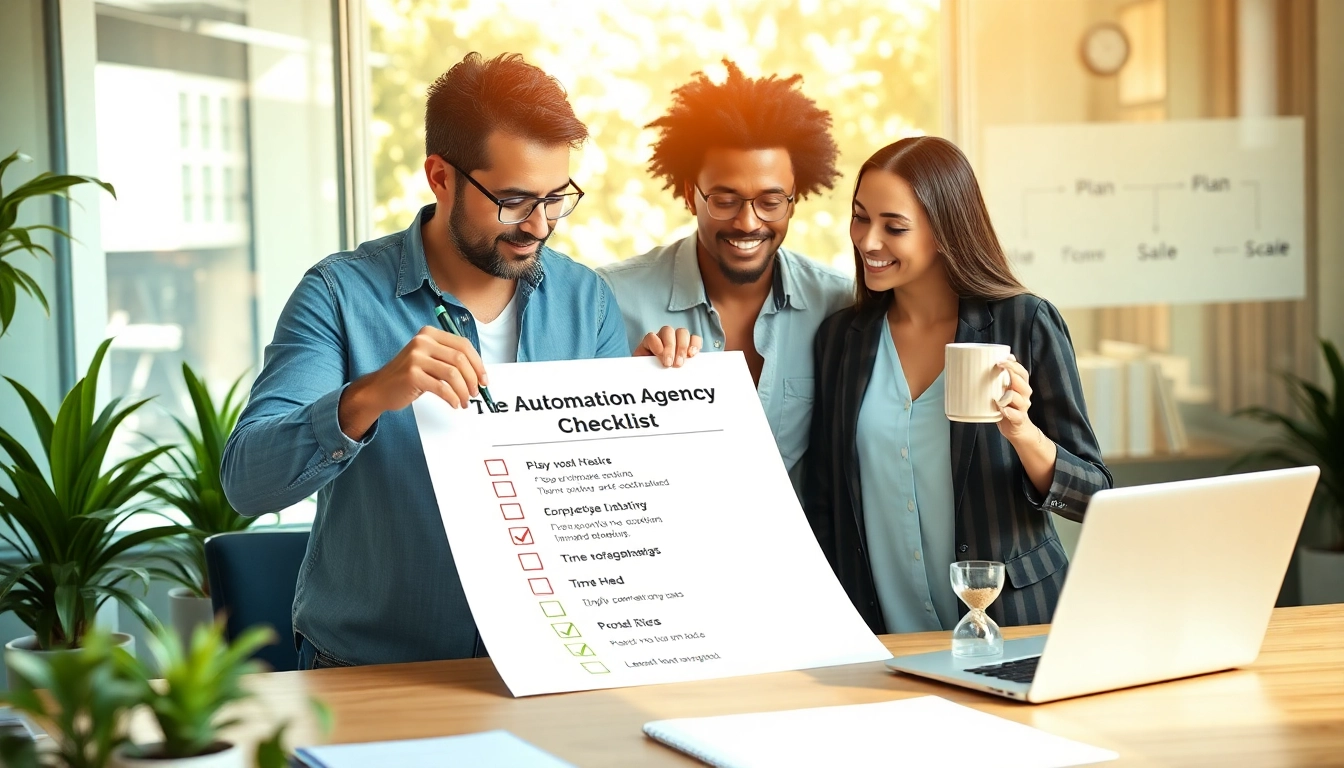 Automation Agency Checklist: 7 Must-Haves to Know